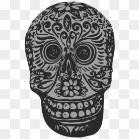 Mexican Skull Art, HD Png Download - sugar skulls png