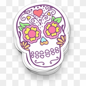 Circle, HD Png Download - sugar skulls png
