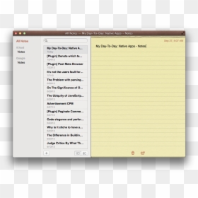 Notes Application, HD Png Download - taking notes png