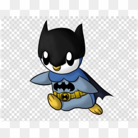 Head And Shoulders Silhouette Png, Transparent Png - batman chibi png