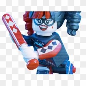 Harley Quinn De Lego, HD Png Download - batman chibi png
