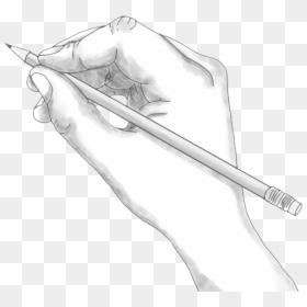 Gambar Tangan Memegang Pulpen, HD Png Download - writing hand with pen png