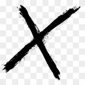 Letter X Png, Transparent Png - white spray paint png