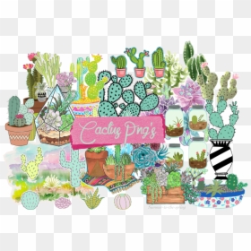 Png Tumblr Transparent Spring, Png Download - cactus.png