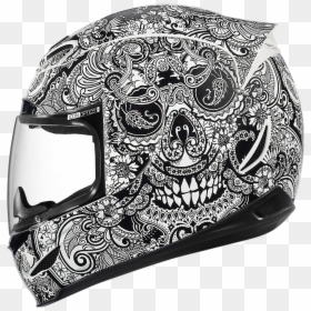 Skull Helmet Png, Transparent Png - skull helmet png