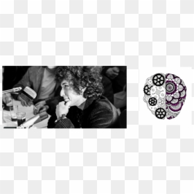 Monochrome, HD Png Download - bob dylan png