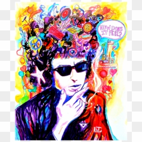 Illustration, HD Png Download - bob dylan png