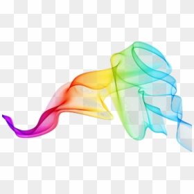 Colored Smoke Transparent Background, HD Png Download - snapchat rainbow png