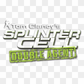 Tom Clancy's Splinter Cell Double Agent Logo Png, Transparent Png - tom clancy png
