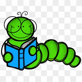 Book Worm Png, Transparent Png - cartoon books png