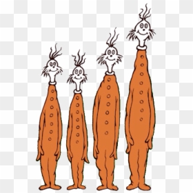 Tall Dr Seuss Character, HD Png Download - lorax trees png