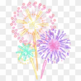 Colorfulness, HD Png Download - purple fireworks png