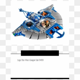 Lego Star Wars Gungan Sub, HD Png Download - star wars lego png