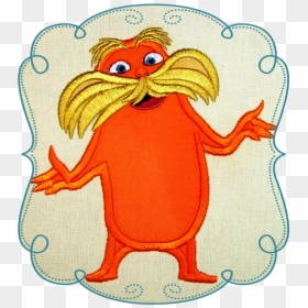 Lorax Applique Design, HD Png Download - lorax trees png