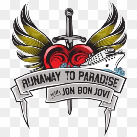 Runaway To Paradise Bon Jovi, HD Png Download - bon jovi logo png