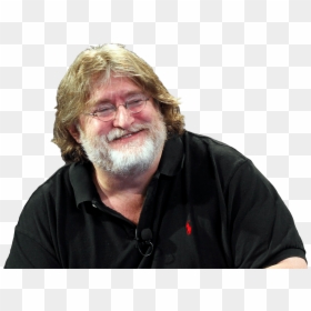 Gabe Newell, HD Png Download - jacksepticeye face png