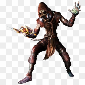 Batman Arkham Asylum Scarecrow, HD Png Download - scarecrow batman png