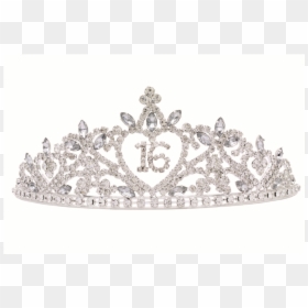 Crown For Quinceanera, HD Png Download - silver tiara png