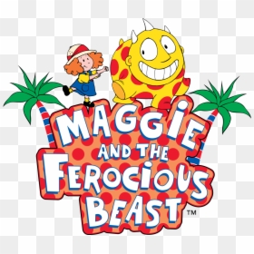 Qubo Maggie And The Ferocious Beast, HD Png Download - jacksepticeye face png