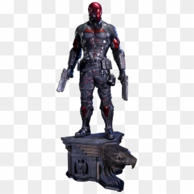 Batman Arkham Knight Red Hood Statue, HD Png Download - scarecrow batman png