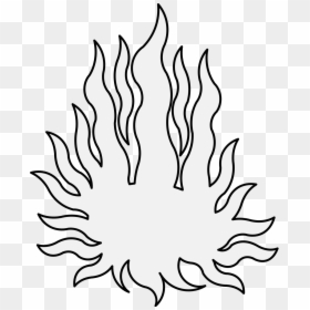 Illustration, HD Png Download - flame drawing png