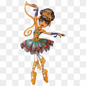 Monster High Ballerina Ghouls Moanica D Kay, HD Png Download - cleo de nile png