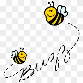 Bee Buzzing, HD Png Download - buzzing bee png