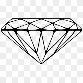 Diamond Png Line Art, Transparent Png - dripping diamond png