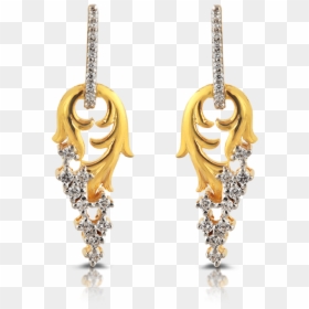 Earrings, HD Png Download - dripping diamond png