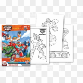 Coloring Book, HD Png Download - rescue bots png