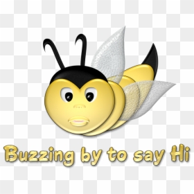 Honeybee, HD Png Download - buzzing bee png