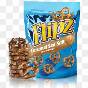 Flipz Pretzels, HD Png Download - sea salt png