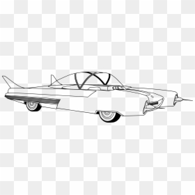 1950's Clipart Png, Transparent Png - concept car png