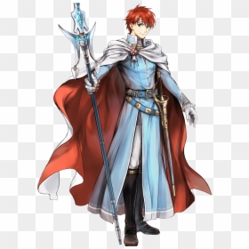 Feh Cyl 3 Eliwood, HD Png Download - mercy face png