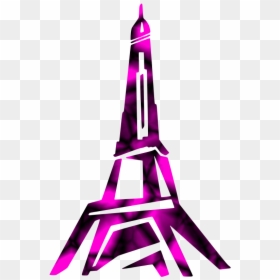 Eiffel Tower For Shirt Desnig, HD Png Download - pink eiffel tower png