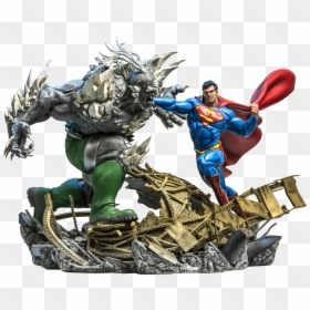 Death Of Superman Statue, HD Png Download - superman new 52 png