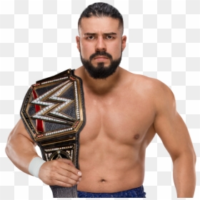 Chad Gable Wwe Champion, HD Png Download - wwe wrestlers png