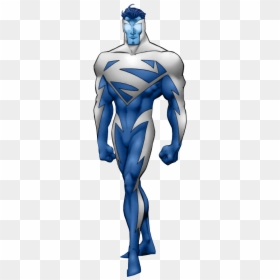 Superman Black And Blue, HD Png Download - superman new 52 png