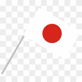 Japan Flag With Pole, HD Png Download - japanese rising sun png