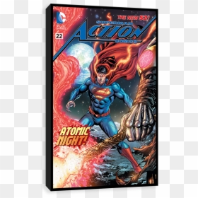 Superman Comic Book New 52, HD Png Download - superman new 52 png
