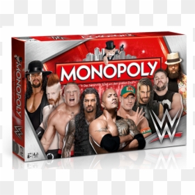 Wwe Monopoly 2017, HD Png Download - wwe wrestlers png