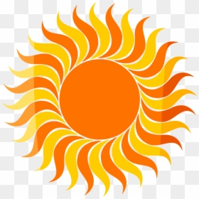 Clip Art, HD Png Download - orange sun png