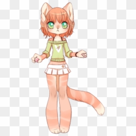 Cartoon, HD Png Download - anime cat girl png