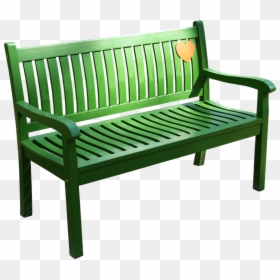 Outdoor Benches, HD Png Download - wooden bench png