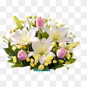 Easter Flowers, HD Png Download - easter lilies png