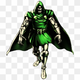 Dr Doom Umvc3, HD Png Download - wesker png