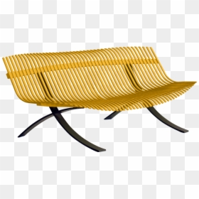 Banc Fermob, HD Png Download - wooden bench png