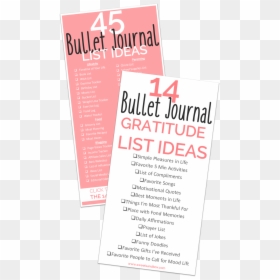 Bullet Journal Bucket List Ideas, HD Png Download - bullet spark png