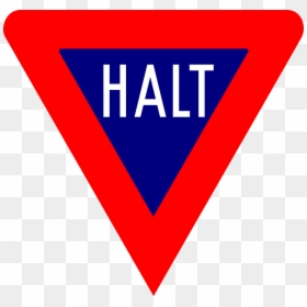 Halt Clip Art, HD Png Download - purple triangle png