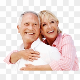 Happy Old Couple Png, Transparent Png - senior citizen png